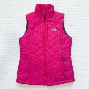 The North Face Women’s Quilted Puffer Vest Size Small Pink